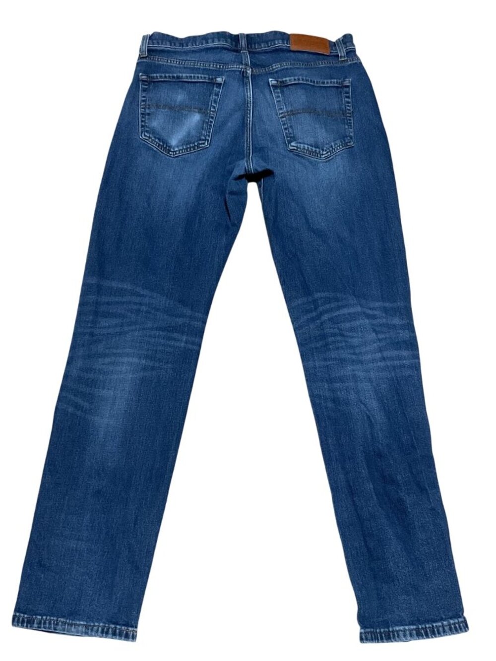 Lucky Brand 121 Slim Straight Jeans 33x32 Blue Medium Wash Denim Pants Mens
